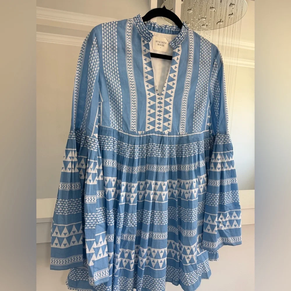 Tuckernuck Hyacinth House Bell Sleeve Printed Dress - Picture 5 of 8